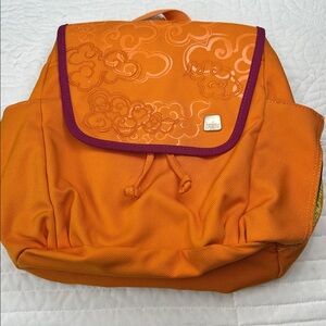 Haiku Mini Nylon Orange Travel Backpack